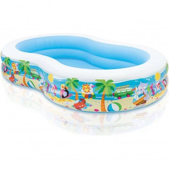 Бассейн надувной INTEX «ЛАГУНА» 56490, 262 х 160 х 46 см, от 3 лет Бассейн надувной INTEX «ЛАГУНА» 56490, 262 х 160 х 46 см, от 3 лет