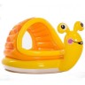 Бассейн надувной INTEX «УЛИТКА» NP, с навесом, 145 х 102 х 74 см, от 1-3 лет 57124
