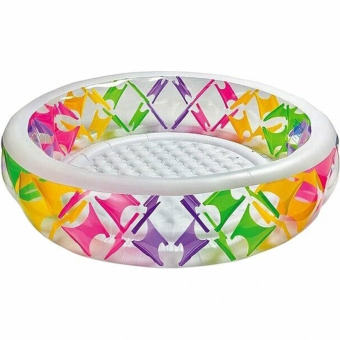 Детский надувной бассейн INTEX , с цветными вставками от 6 лет, 56494