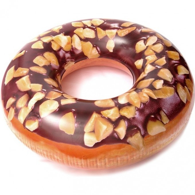 Круг для плавания INTEX «ПОНЧИК» , шоколадный, d=114 см, от 9+ 56262