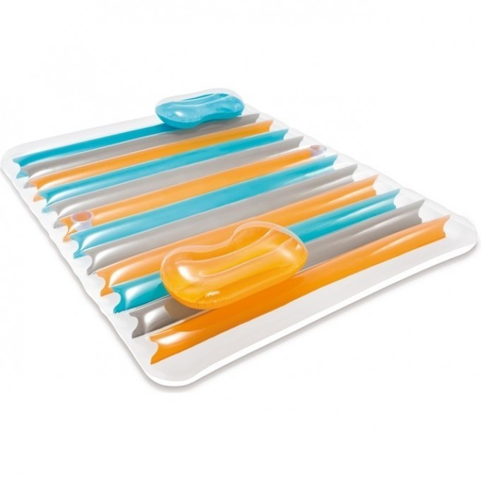 Матрас пляжный INTEX DOUBLE , 198х160 см, с подушками 56897EU