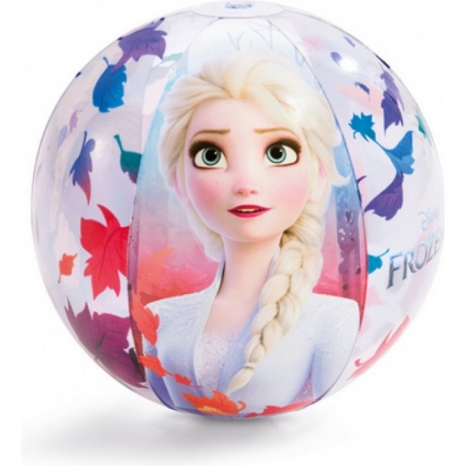 Мяч пляжный INTEX «Холодное сердце», d=51 см, от 3 лет 58021