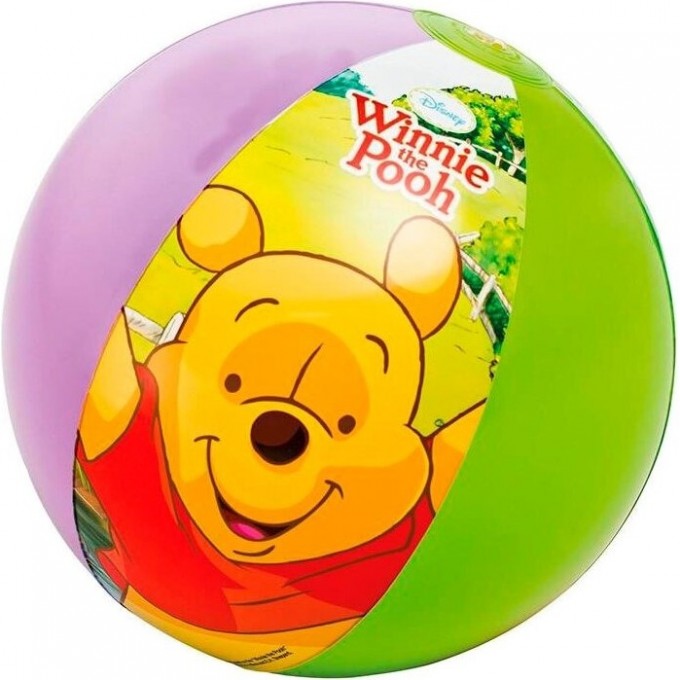 Мяч пляжный INTEX «Винни Пух», d=51 см, от 3 лет 58025