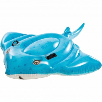 Надувная игрушка-наездник INTEX "СКАТ" 185х145 см до 40 кг, от 3 лет