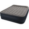 Надувная кровать INTEX DELUXE PILLOW REST RAISED BED 152х203х42см, встроенный насос 220V 64136