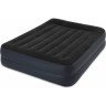 Надувная кровать INTEX PILLOW REST RAISED BED 152х203х42см с подголовником, встроенный насос 220V 64124