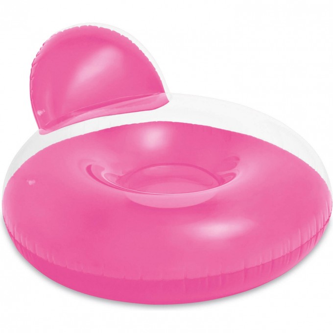 Надувной круг-шезлонг для плавания INTEX , до 100кг, от 14 лет, 2 цвета 58889