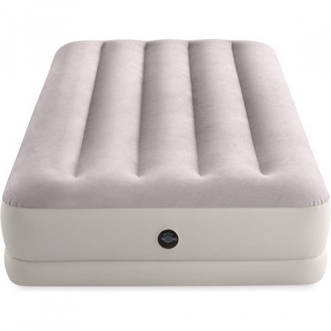 Надувной матрас INTEX "PRESTIGE" 99х191х30см с USB насосом 5V до 136кг 64177