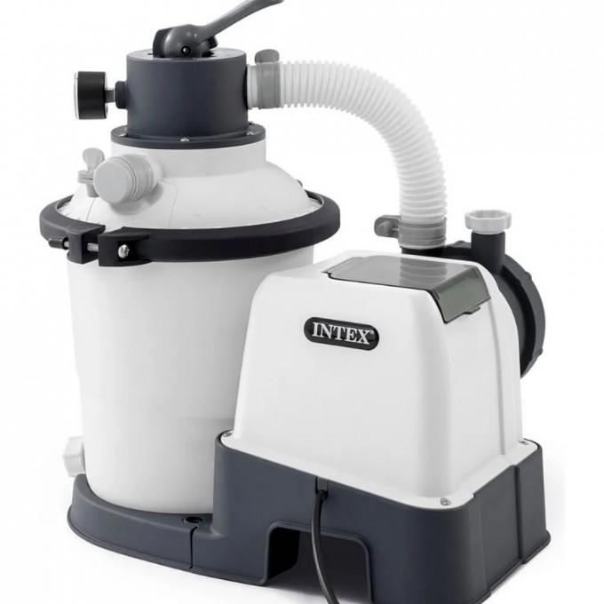 Песочный фильтр-насос INTEX SX925, 3.5/2.0м3/ч, резервуар для песка 8.2кг, фракция 0.45-0.85мм 26642